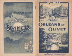 ORLEANS Et OLIVET Guide Touristique Avec Plans Et Publicités édité Par Le Syndicat D'Initiative De L'Orléanais - Pays De Loire