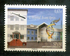 SAINT PIERRE & MIQUELON 1176 Mnh - Krankenhaus, Hospital, Hôpital - Neufs