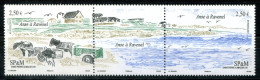 SAINT PIERRE & MIQUELON 1186-1187 ZWS Mnh - Landschaften, Landscapes, Paysages, Pferd, Horse, Cheval - Unused Stamps