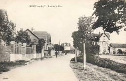 FRANCE - Compiègne - Choisy Au Bac - Rue De La Gare - Carte Postale Ancienne - Compiegne