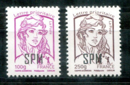 SAINT PIERRE & MIQUELON 1194-1195 Mnh - Marianne - Unused Stamps