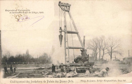 BELGIQUE - Liège - Etablissement Des Fondations Du Palais Des Beaux Arts - Carte Postale Ancienne - Liege