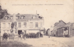 CPA - 27 - BOURTHEROULDE - La Route D'elbeuf - Hôtel De La Corne D'abondance - Bourgtheroulde