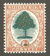 South Africa 1930. 6d Showing 'Green Mark On '6d' Value' SACC 48var, SG 47var. (UHB 41 V7). - Ongebruikt