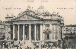 BELGIQUE - Bruxelles - La Bourse - Animé - Carte Postale Ancienne - Bauwerke, Gebäude