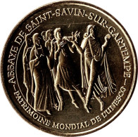 2023 MDP280 - SAINT-SAVIN - L'Abbaye Patrimoine Mondial De L'UNESCO (Fresque De La Voute) / MONNAIE DE PARIS - 2023