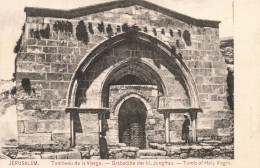 ISRAEL - Jérusalem - Tombeau De La Vierge - Carte Postale Ancienne - Israël