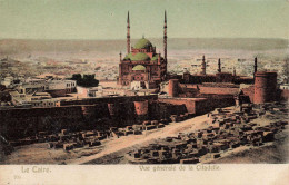 EGYPTE - Le Caire - Vue Générale De La Citadelle - Colorisé - Carte Postale Ancienne - Kairo