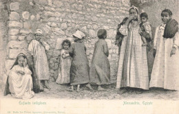 EGYPTE - Alexandrie - Enfants Indigènes - Carte Postale Ancienne - Alexandrië