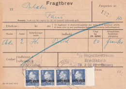 DANEMARK DOCUMENT POSTAL - Storia Postale