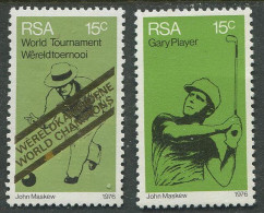 South Africa:Unused Stamps Sport, Golf, World Tournament, Overprint, 1976, MNH - Unused Stamps