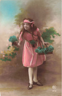 PHOTOGRAPHIE - Jeune Fille - Portrait - Colorisé - Carte Postale Ancienne - Fotografie