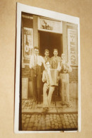 Superbe Ancienne Carte Photo,RARE,région De Rochefort,café ? Musiciens - Rochefort