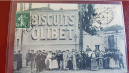 Suresnes , Biscuits Olibet , Les Ouvriers - Suresnes