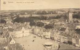 Ieper  Panorama Van De Grote Markt - Ieper