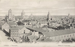 Ieper  Panorama Van De Grote Markt - Ieper