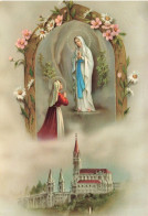 PHOTOGRAPHIE - Église - Sainte Vierge Marie  - Colorisé - Carte Postale Ancienne - Photographs