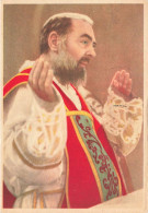 PHOTOGRAPHIE - Padre Pio   - Colorisé - Carte Postale Ancienne - Photographs