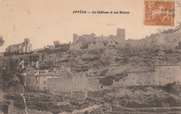 84 - OPPEDE - Le Château Et Ses Ruines - Oppede Le Vieux
