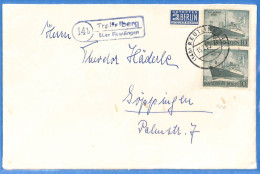 Berlin West 1955 Lettre De Reutlingen (G22864) - Briefe U. Dokumente