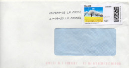 Timbre En Ligne Lettre Verte 20g Max (Paysage) Oblitération Toshiba TSC 1000 25759A-02 21-08-23 LV - Printable Stamps (Montimbrenligne)