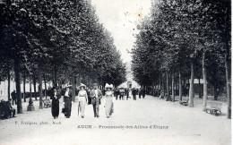 CPA - 32 - Auch - Promenade Des Allées D'Etigny (animée) - Auch