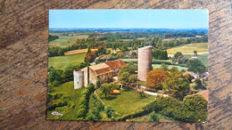 REF 635 : CPSM 87 CHALUS Le Chateau Vue Aérienne - Chalus