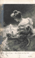 ARTS - Tableaux Et Peintures - Salons De 1907 - Rêves D'Avenir Par Tony Tollet - Carte Postale Ancienne - Pittura & Quadri