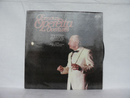 FAMOUS OPERETTA OVERTURES 1979 LP Record MADE IN CZECHOSLOVAKIA SUPRAPHON #1717 - Opera