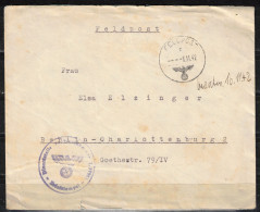 122y * FELDPOST * 6.11.42 VON WIEN NACH BERLIN-CHARLOTTENBURG **!! - Feldpost 2e Guerre Mondiale