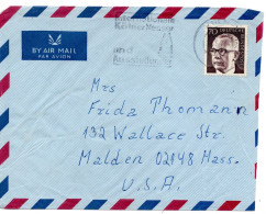 69849 - Bund - 1971 - 70Pfg Heinemann EF A LpBf KOELN - ... -> Malden, MA (USA) - Storia Postale