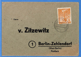 Berlin West 1952 Lettre De Meinerzhagen (G22886) - Brieven En Documenten