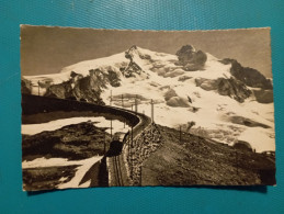 Bergbahn Fermatt - Gornergrat, Monte Rosa. Viaggiata 1934 - Matt