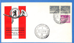 Berlin West 1957 Lettre De Berlin (G22890) - Lettres & Documents