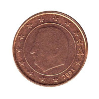 BE00101.1 - BELGIQUE - 1 Cent D'euro - 2001 - Belgio