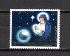 CHRISTMAS ISLAND N° 133   NEUF SANS CHARNIERE  COTE  1.25€      NOEL - Christmas Island