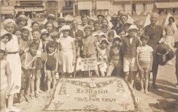 85-LES-SABLES-D'OLONNE - CARTE-PHOTO- A CONTROLER- GRANDS CONCOURS DES PLAGES- LE MATIN DIT TOUT SUR TOUT - Sables D'Olonne