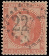 France 1867. YT 31b  - 40 C. Napoléon III Lauré - 1863-1870 Napoléon III Lauré