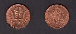 BARBADOS   1 CENT 1981 (KM # 10) #7508 - Barbades