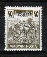 1919 - Romanian Occupation In Hungary  Mi No  36 II  LES SACKER - Ocupaciones