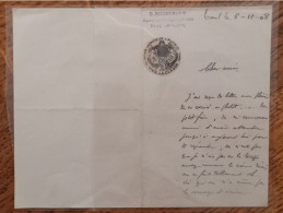 Toul 1908 - Lettre Semi-plastifiée Du Caporal L. Rousselot Du 155 ème Régiment D'Infanterie, 6 ème Compagnie - Documenti