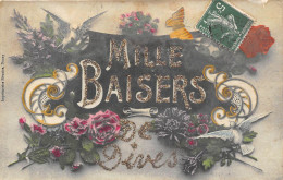 14-DIVES- MILLE BAISERS DE DIVES- CARTE A PAILLETTES - Dives