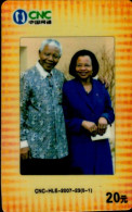 TELECARTE ETRANGERE....NELSON MANDELA - Characters