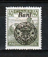 1919 - Romanian Occupation In Hungary  Mi No  36 II  LES SACKER - Bezetting