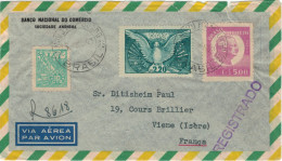 Novo Hamburgo 1950 Anco Nacional Do Comercio > Viene - Friede Taube - Barão Do Rio Branco - Covers & Documents