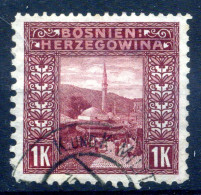 1910 AUSTRIA Levante Bosnia-Erzegovina Posta Militare N.42 USATO - Eastern Austria