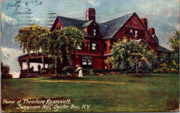 New York City Long Island Oyster Bay "Sagamore Hill" Residence Of President Theodore Roosevelt 1910 Tucks - Long Island