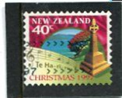 NEW ZEALAND - 1997   40c  CHRISTMAS  SELF ADHESIVEFINE  USED - Usados