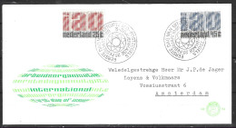 PAYS-BAS. N°886-7 De 1969 Sur Enveloppe 1er Jour. OIT. - ILO