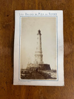 Royan * Les Bains De Mer , Phare De Cordouan * Photo CDV Albuminée Circa 1860/1890 * Lighthouse * Photographe C. Guerry - Royan